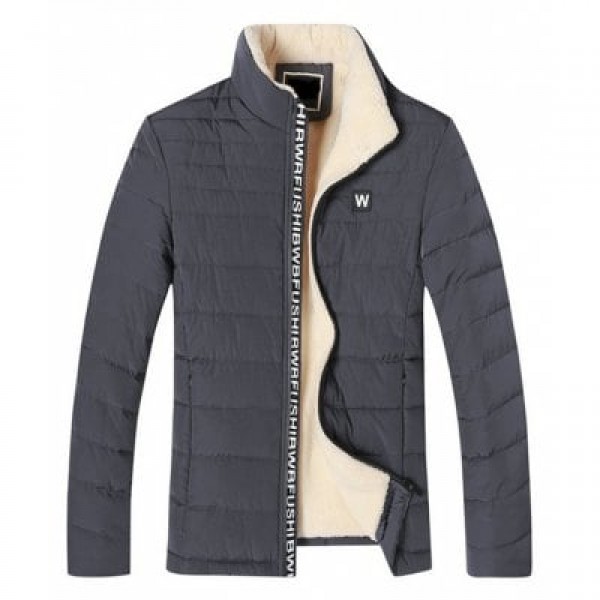 Simple Warm Padded Winter Jacket
