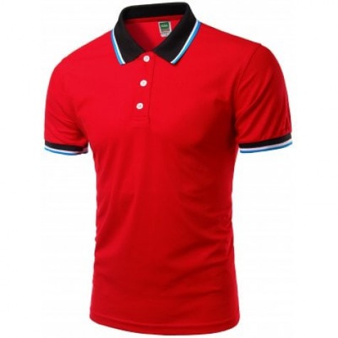Short Sleeve Red T Shirt
