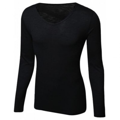 Casual Pullover Solid Color Long Sleeves Men's T-Shirt
