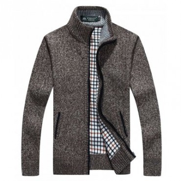 Classic Warm-lined Cardigan
