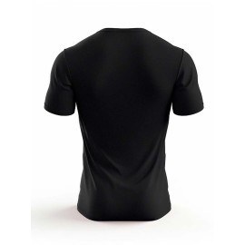 Mom's Favorite Print T Shirt, Tees For Men, Casual Short Sleeve T-shirt For Summer