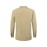Vintage Men's Casual Loose Long Sleeve Shirt With Stand Collar, Spring Fall Outdoor