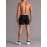 Letter Print Comfy Shorts, Men's Casual Slightly Stretch Elastic Waist Drawstring Shorts For Summer Basketball Beach Resort