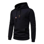 Waffle  Hoodie, Cool Hoodies For Men, Men's Casual Graphic Design Pullover Hooded Sweatshirt With Kangaroo Pocket Streetwear For Winter Fall, As Gifts