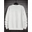 Men's Pullover Round Neck Long Sleeve Sweatshirt Green Badge Pattern Loose Casual Top For Autumn Winter Men's Clothing As Gifts