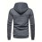 Waffle Pattern Hoodie, Cool Hoodies For Men, Men's Casual Solid Pullover Hooded Sweatshirt With Kangaroo Pocket Streetwear For Winter Fall, As Gifts