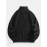 Men's Stylish Loose Pattern Sweatshirt, Casual Breathable Lapel Long Sleeve Zip Up Top For City Walk Street Hanging Outdoor Activities