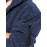 Cool Fluffy Solid For Men, Men's Casual   Polar Fleece Pullover Hooded Sweatshirt With Zipper Streetwear For Winter Fall, As Gifts