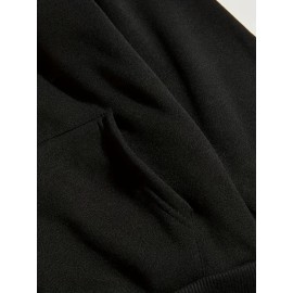 Los Angeles Print Hoodie, Cool Hoodies For Men, Men's Casual Graphic Design Pullover Hooded Sweatshirt With Kangaroo Pocket Streetwear For Winter Fall, As Gifts